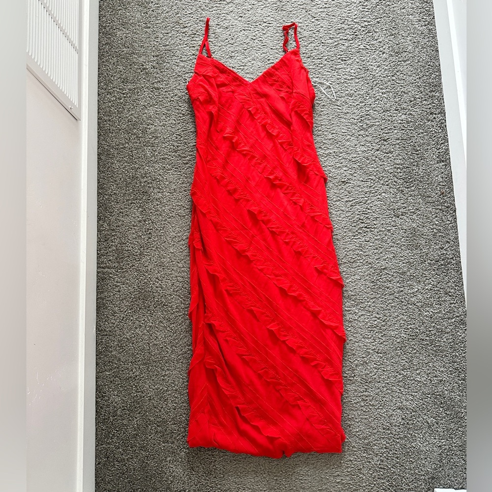 Princess Polly Lars Maxi Dress - Red - Picture 3 of 5